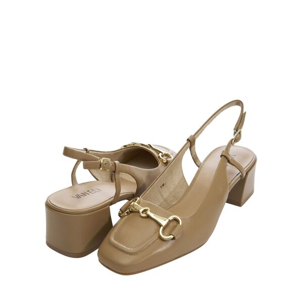 Vaneli Women's Darrel Pump Camel Nappa 7.5